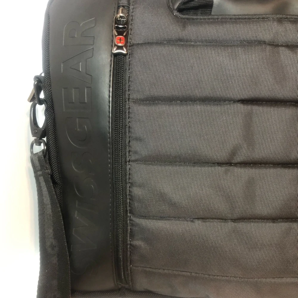 Swiss Gear Over The Shoulder Black Travel Bag. Office/laptop/travel